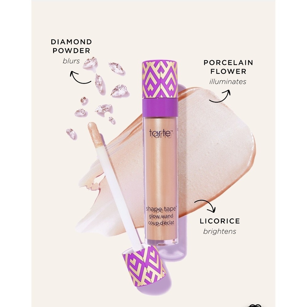 tarte Shape Tape Glow Wand- Full Size- ALIGHT- .2 fl oz *New
